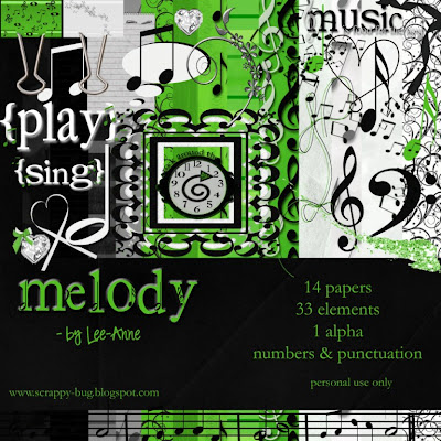 http://scrappy-bug.blogspot.com/2009/08/melody-freebie-kit.html