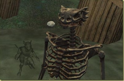 Mr skeleton even has a tail!