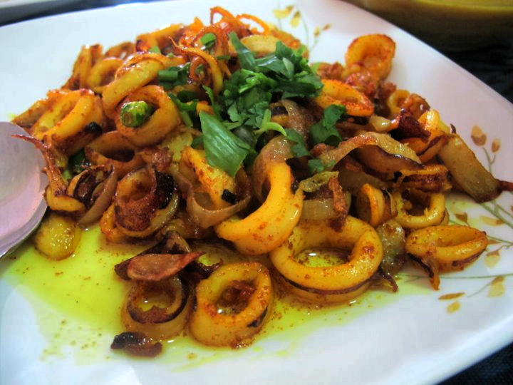 Sotong Goreng Kunyit