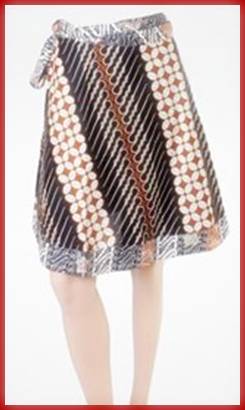 Delapan Model rok batik cantik berbagai warna