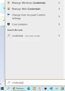 windows credential manager