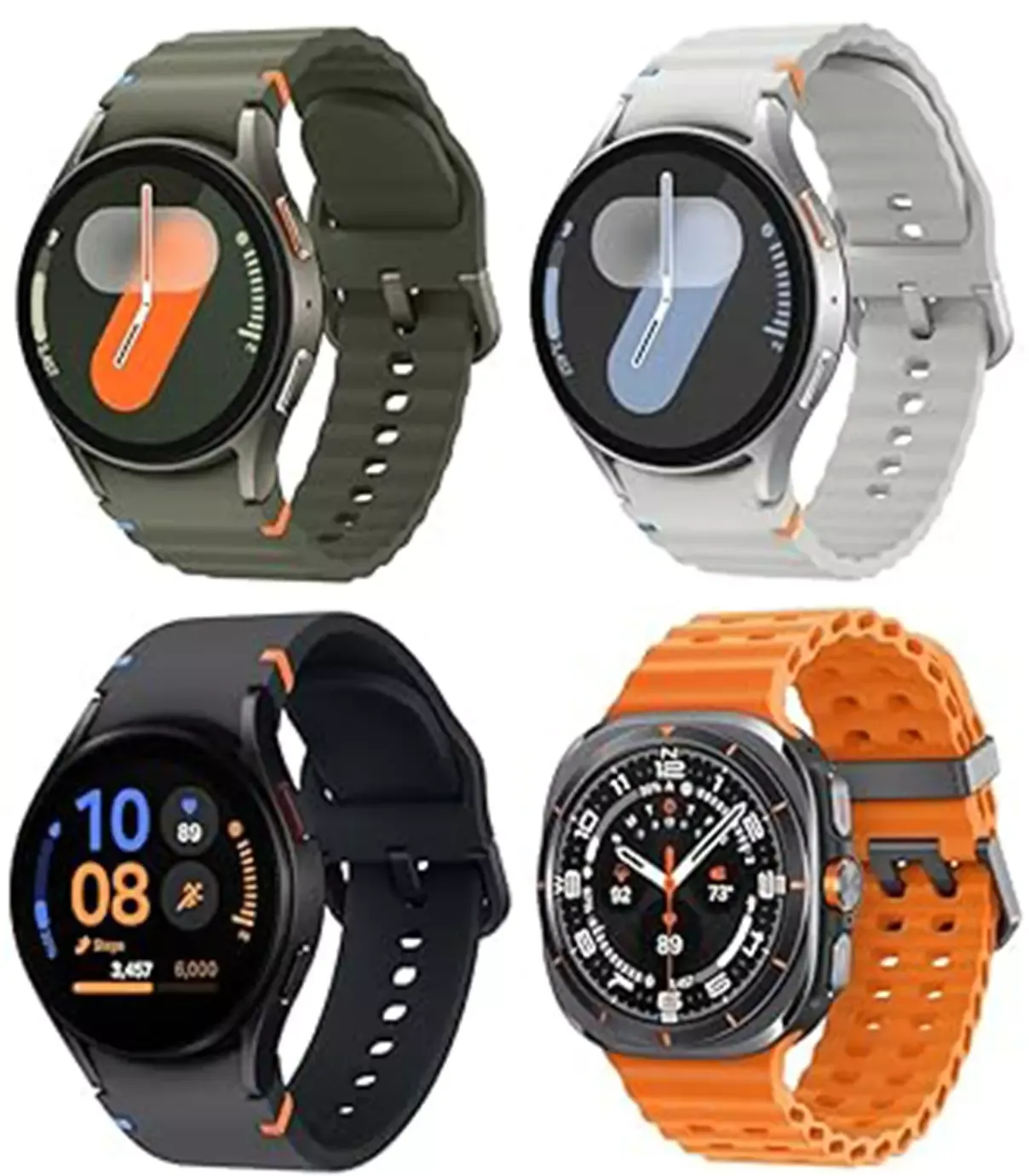 Display of Samsung Galaxy Watch7