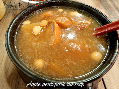 Paulin's Munchies - Lao Huo Tang at Star Vista - Apple pear pork rib soup