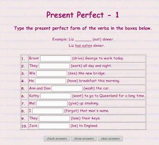 http://www.adelescorner.org/grammar/pres_perfect/pres_perfect_1.html