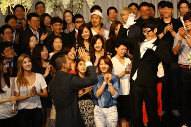 [PICTURE] SNSD and KARA at SM STAFF WEDDING