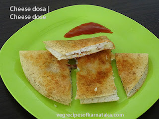 Cheese dose recipe in Kannada