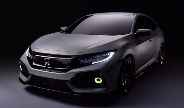 2018 Honda Civic Hatchback, Sporty And Futuristic