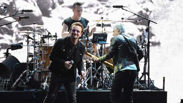 U2 en un concierto en Francia (25/07/2017)