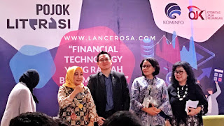 pojok literasi fintech ramah milenial