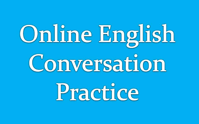 practicing English conversation