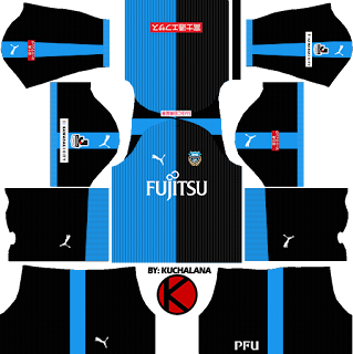  for your dream team in Dream League Soccer  Baru!!! Kawasaki Frontale 川崎フロンターレ kits 2018 - Dream League Soccer Kits