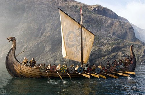 transpress nz: Viking longships
