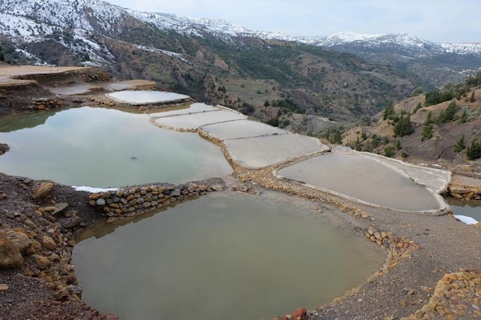 Imellahen, les salines de Feraoun