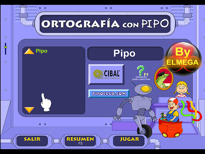 Juegos para ni os gratis en Pipoclub