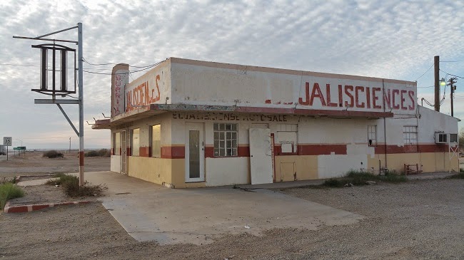 Abandoned Jalisciences Store near Salton Sea