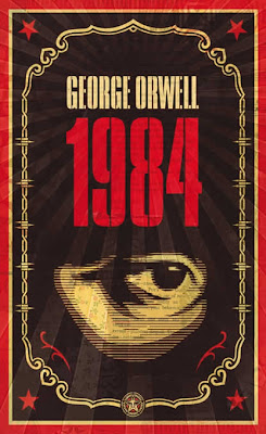 George Orwell x OBEY Giant Print Set - 1984 Book Cover by Shepard Fairey