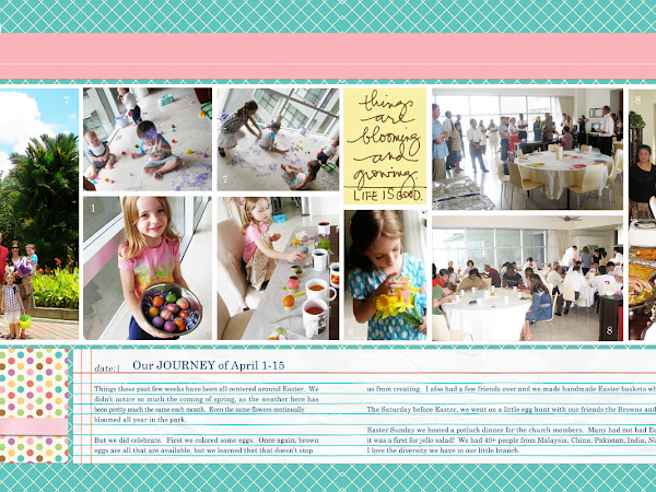 April Layouts