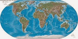  Gambar  Peta Dunia  Lengkap
