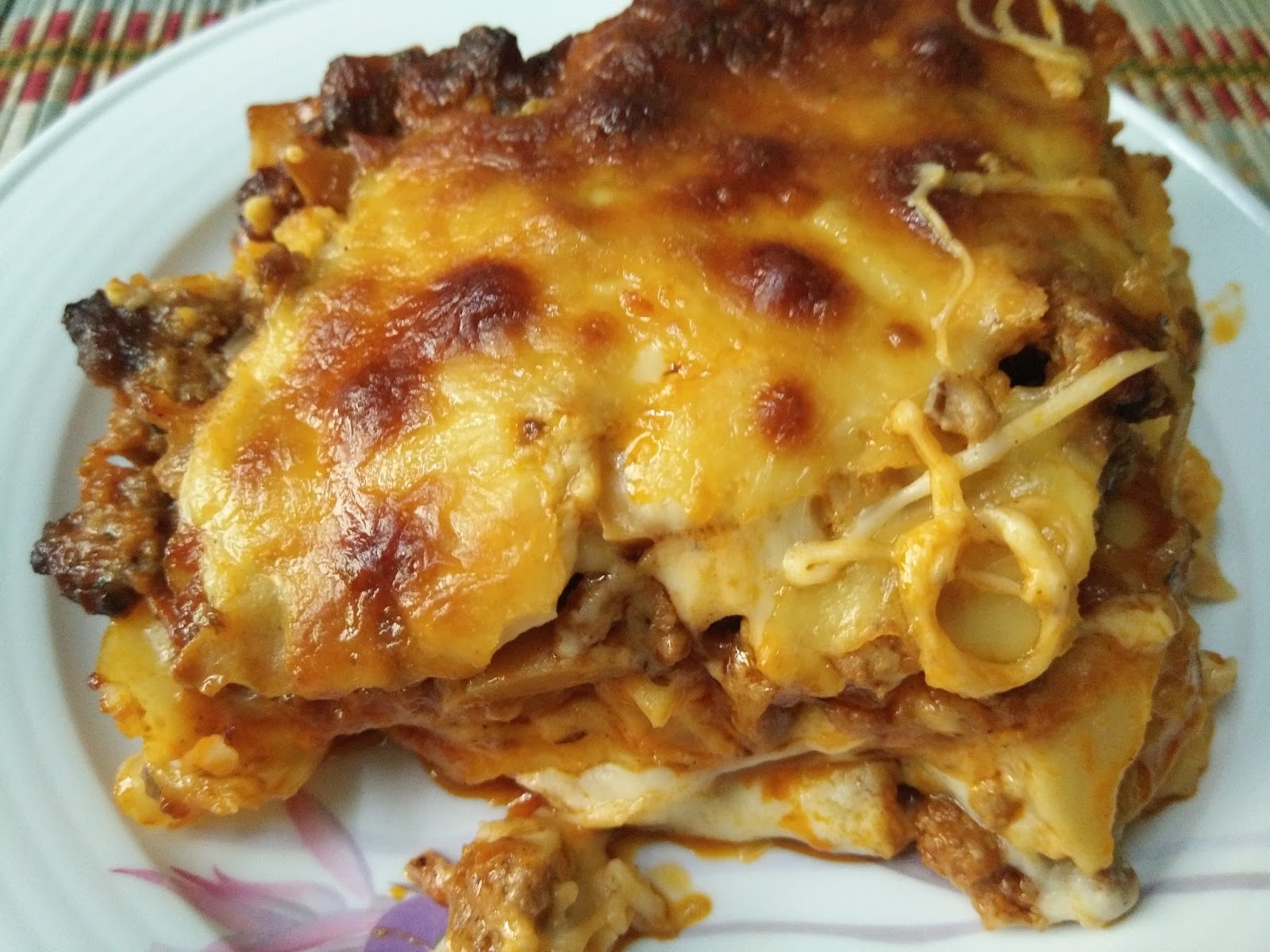 RESEPI CIKGU ANI: LASAGNA