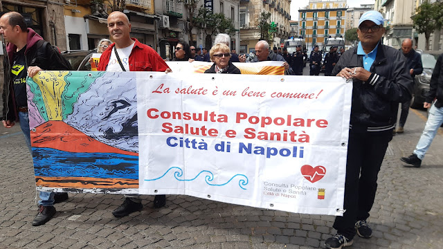 Lo spezzone della Consulta Popolare Salute e Sanità istituito dal Comune di Napoli