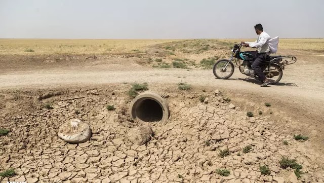 Mudanças climáticas e guerras estão à vista / O rio Eufrates está secando...