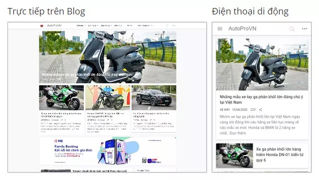 Template blogspot tin tức tạp chí xe