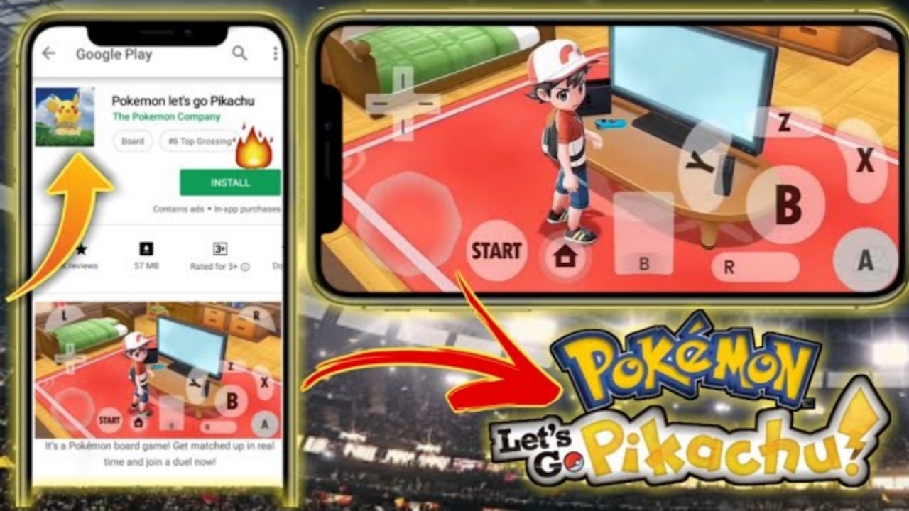 Pokemon Lets Go Pikachu Apk Download Link Play On