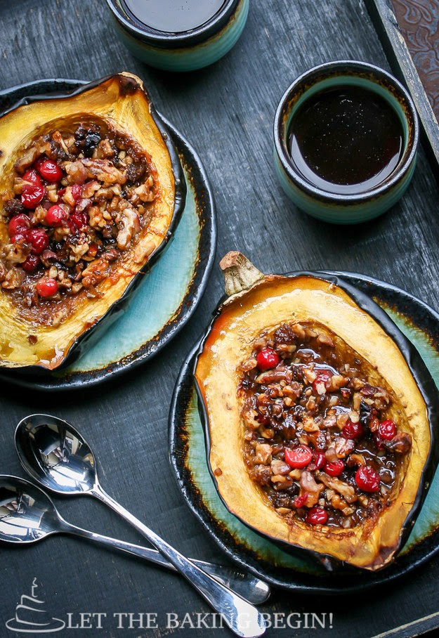 http://letthebakingbeginblog.com/2012/10/acorn-squash-with-walnuts-cranberry/