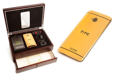 HTC One M9 appear more luxurious, with a layer of Gold