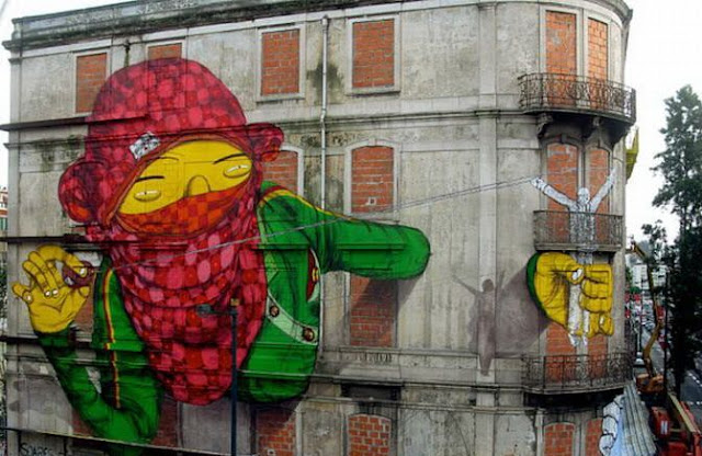 Amazing Paintings on Buildings