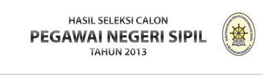 Link Url Website Pengumuman CPNS Tahun 2013