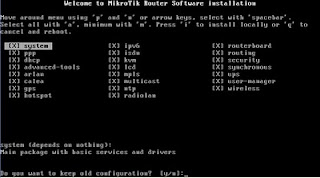 Cara Instalasi Mikrotik OS