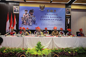 Kapolda Sulsel Hadir Bersama Kabaharkam Polri Yang Membuka Rakernis Korsabhara Baharkam Polri T.A 2024 di Makassar