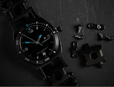 Leatherman Tread Tempo "The Timepiece", AWESOME With A Watch At Wearable Bracelet MultiTool