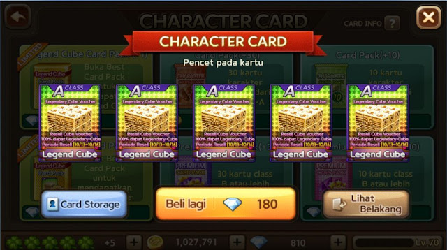 Trik Cara Mendapatkan Legendary Cube JKT 48 LINE Let Get Rich Gratis Terbaru