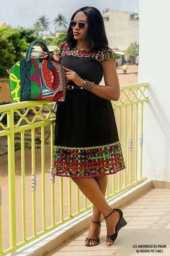 SHORT GOWN STYLES ANKARA