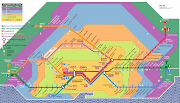 Map of Barcelona, Spain (barcelona cercanias)