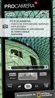 Realizza le tue foto e video con l'app ProCamera