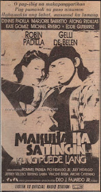 Makuha Ka Sa Tingin, Kung Puede Lang, movies, Viva Films, Robin Padilla, Gelli De Belen