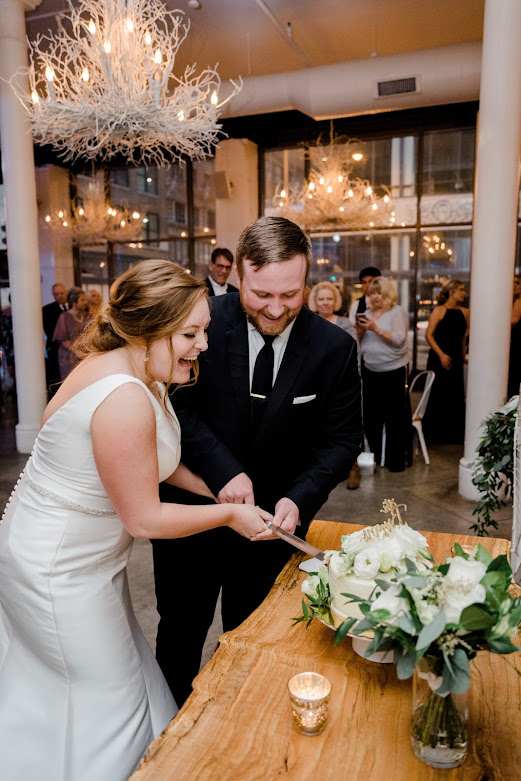 Willow St. Louis Wedding Photographer, Black white gold Wedding