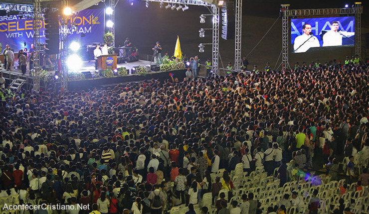 Evento evangelístico en Filipinas con Will Graham