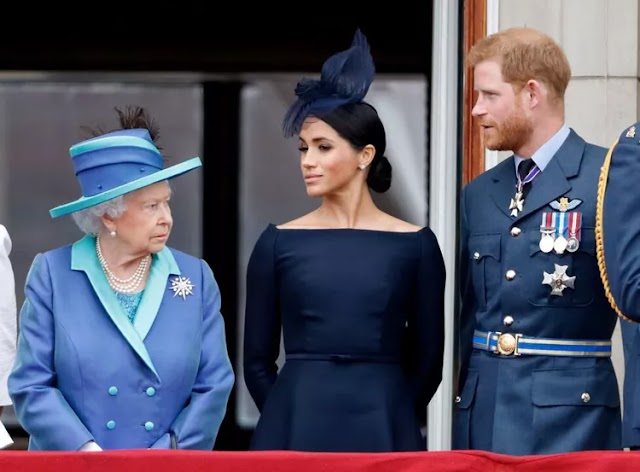 Queen Elizabeth Planned for Meghan, Harry Security Says Newly Revealed Letter.