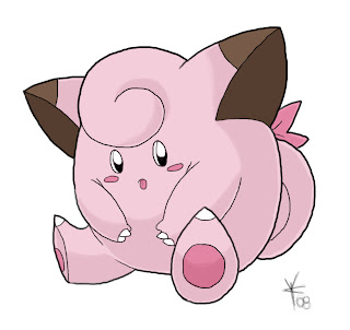 clefairy, pokémon, linda, imagem, desenho