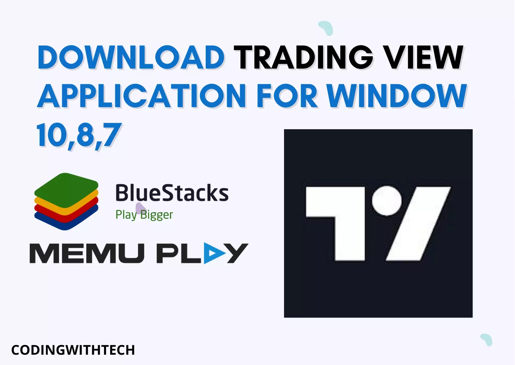 Download TradingView Application for Window 10,8,7