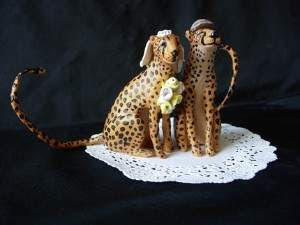 Animals Wedding Cake Toppers