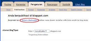 CARA MENGGANTI BLOGSPOT.COM DENGAN DOMAIN CO.CC 5