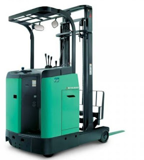 Reach truck đứng lái Mitsubishi RBS20LCB1