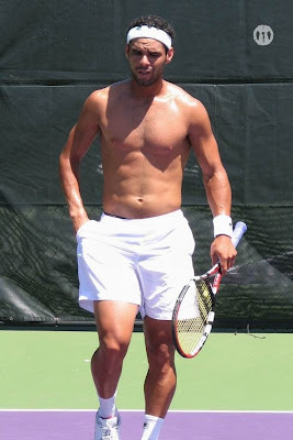 Alejandro Falla Shirtless at Miami Open 2007