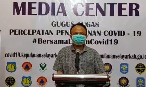 Update Data Terbaru COVID-19 Selayar, Pasien Positif Semakin Sehat, Pendatang Dari Zona Merah Bertambah