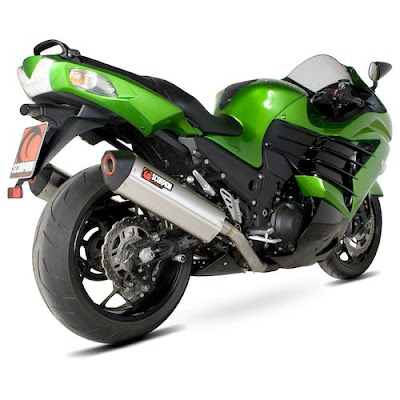 Kawasaki Ninja ZX-14R right side rear image